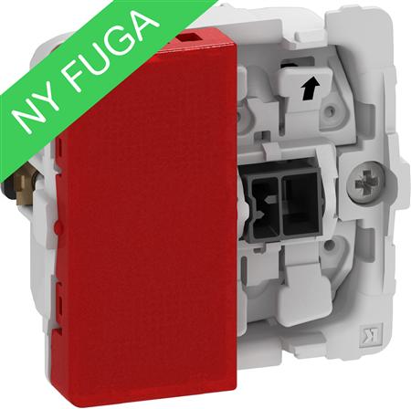 Fuga 1P Afb M Led 0,5Lamp 16A Ua - Billigelogvvs.dk - Lauritz Knudsen