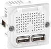 Fuga 2Xusb Lader 2,1A 1M Ua