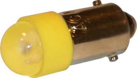 Led Ø10X25 Ba9S 230Vac/Dc Gul ⎮ 5703436682233 ⎮ 8050400238 ⎮ 8050400238 ⎮ 