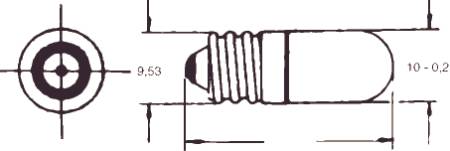 Glødelampe E10 0,18A 6V ⎮ 5703773014995 ⎮ 5450502425 ⎮ 5450502425 ⎮ 