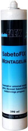 Sabetofix Universal Montagelim Sort ⎮ 5706360000487 ⎮ 288109529 ⎮ 0228000099 ⎮ 288109529