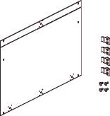 Lodret Afdækning Mellem Sp 2X1 Modul. ⎮ 5705100037585 ⎮ 1914120981 ⎮ 1914120981 ⎮ LASP2X1