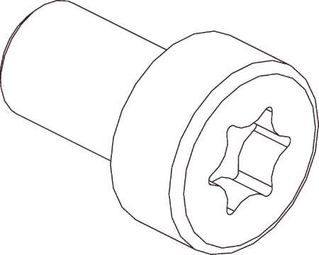 Cylinderskrue, Torx ⎮ 5705100117027 ⎮ 00000 ⎮ 1914070219 ⎮ 3101-0616