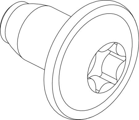 Skrue, Gevindform, Torx, Flange 500 Stk. ⎮ 5705100144016 ⎮ 1914302589 ⎮ 1914302589 ⎮ 3045-0610Q1