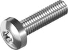 Maskinskrue M8X40Mm A4 Ph Tx30 Ws 9460
