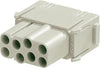 8Ee-Module, 8 Kontakter, Female