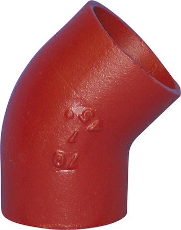 Sml Bøjning 100Mmx45Gr - Billigelogvvs.dk - 