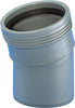 Wavin Pp Bøjn 15Gr 40Mm M/1Mf Grå