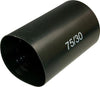 Krympe Endehætte Med Lim 100/62 Mm Sort