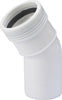 Wavin Pp Bøjn 30Gr 32Mm M/1Mf Hvid