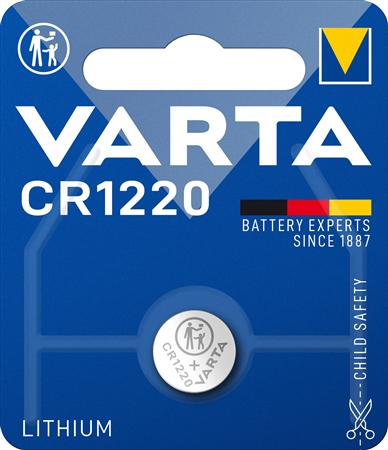Batteri Cr1220 3,0V 35Mah ⎮ 4008496276899 ⎮ 900047255 ⎮ 9494601074 ⎮ 6220101401