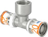 Pres Tee Reduceret M/Muffe 20X1/2