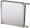 Hængsellåg 280X280X30 Klar Ip65