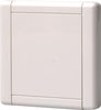 Sugekontakt Hvid Design 9X9Cm