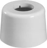 Hvid Plastroset 40 Mm - Højde 65 Mm