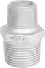 +Gf+ Brystnippel Galv. 1X1/2