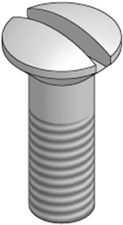 Skrue M6X10 Fzv - Billigelogvvs.dk - 
