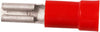 Iso. Spademuffe 0,5-1,5Mm² 6,3X0,8 Rød