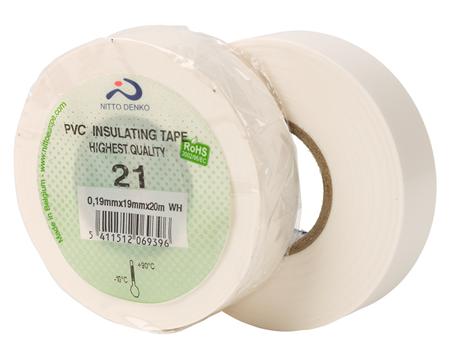 Tape 21 Pvc 15Mmx10M Hvid ⎮ 5411512201260 ⎮ 900168074 ⎮ 6839600134 ⎮ 