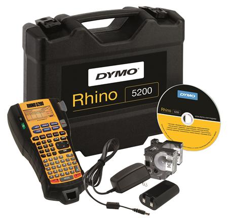 Dymo Rhino 5200Kitcase 6-19Mm Tape - Billigelogvvs.dk